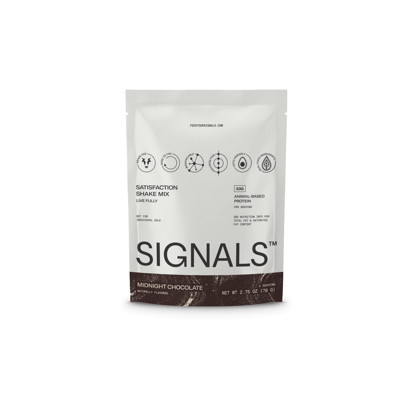 SIGNALS Satisfaction Shake - Free Sample