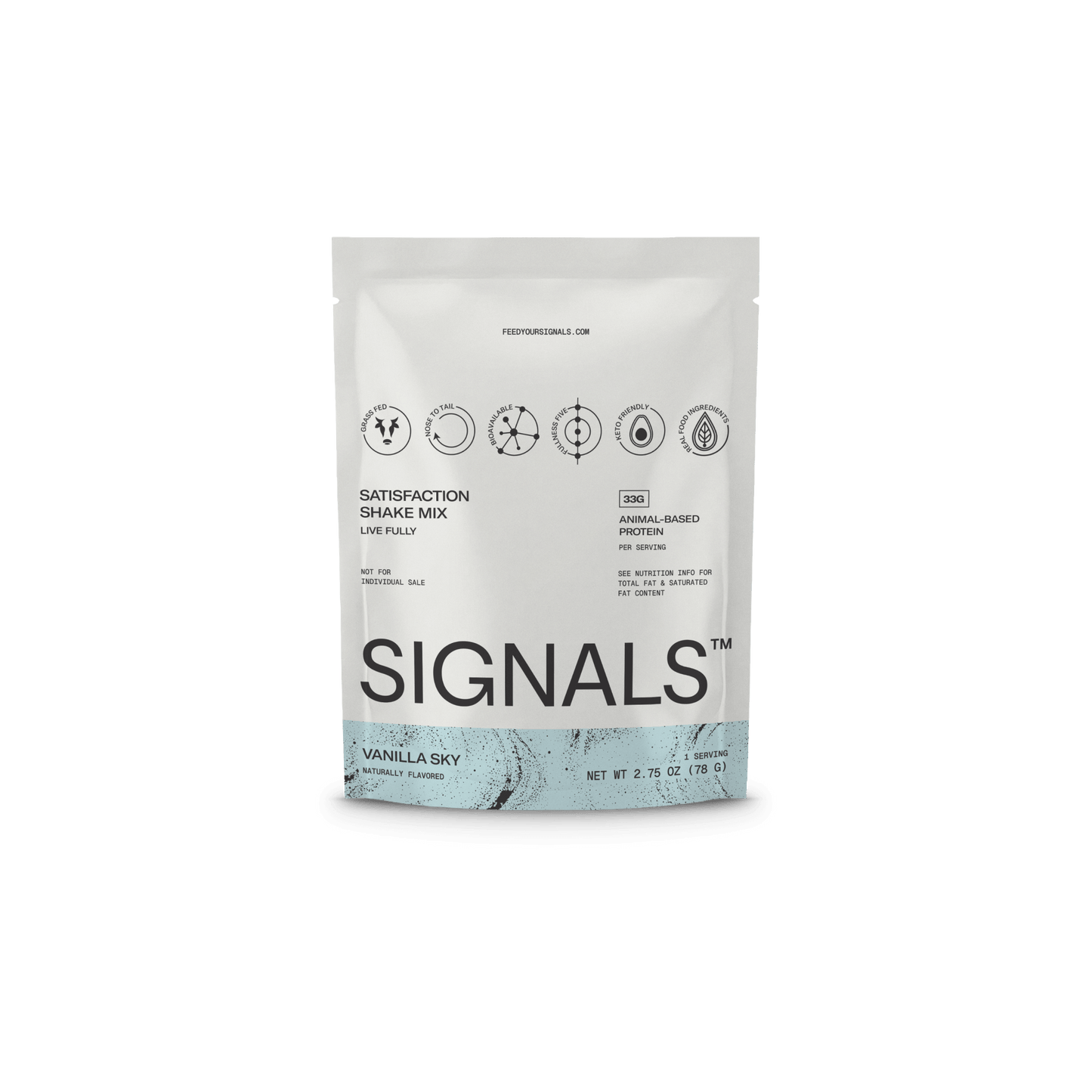 SIGNALS Satisfaction Shake - Free Sample