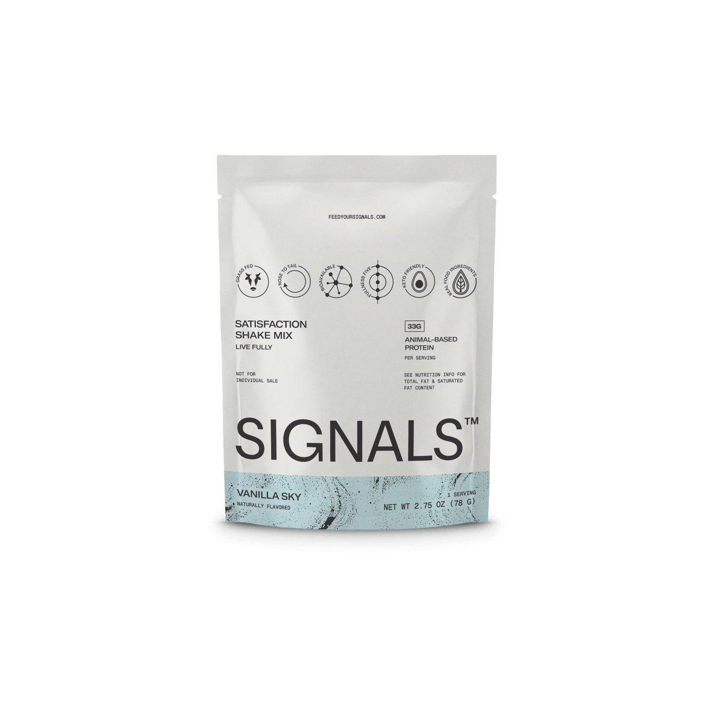 SIGNALS Satisfaction Shake - Free Sample